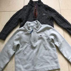 Vineyard Vines half zip sweater set of 2 - boys 3T